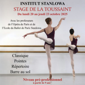 Stage préprofessionnel Toussaint 2025